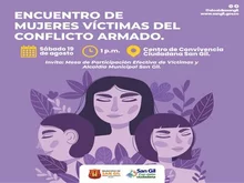 Encuentro de Mujeres Víctimas del Conflicto Armado