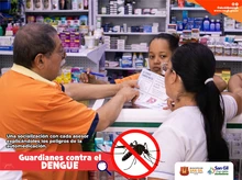 Si el mosquito le pica, no se automedique, recurra al médico