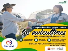 Capacitación para todos los avicultores del Municipio de San Gil