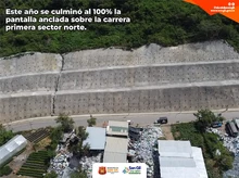 Siete obras de pantallas ancladas en el municipio