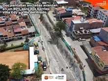 Siete obras de pantallas ancladas en el municipio