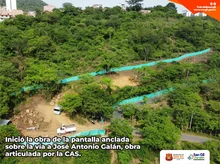 Siete obras de pantallas ancladas en el municipio