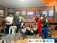 Conmemoración al día internacional de la no violencia