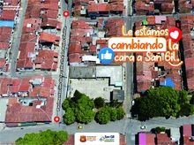 Pavimentamos varias calles con la comunidad