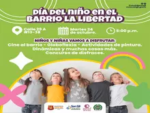 Día del niño en el barrio La Libertad