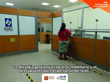 Logramos traer de nuevo las oficinas del Instituto Geográfico Agustín Codazzi a San Gil