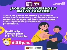 Taller para estudiantes sobre depresión y trastornos de salud mental