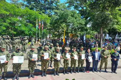 La Administración Municipal de San Gil conmemoró la Batalla de Boyacá