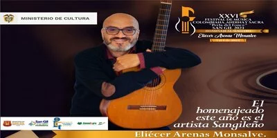 Se realizará un homenaje al artista y maestro Eliécer Arenas Monsalve