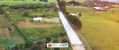 Lindos son los nuevos tramos de placa huella en San Gil