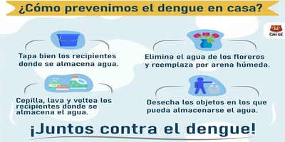 ¿Cómo prevenimos el dengue en casa?