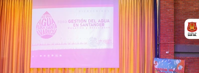 Se realizó foro "Gestión del Agua en Santander"