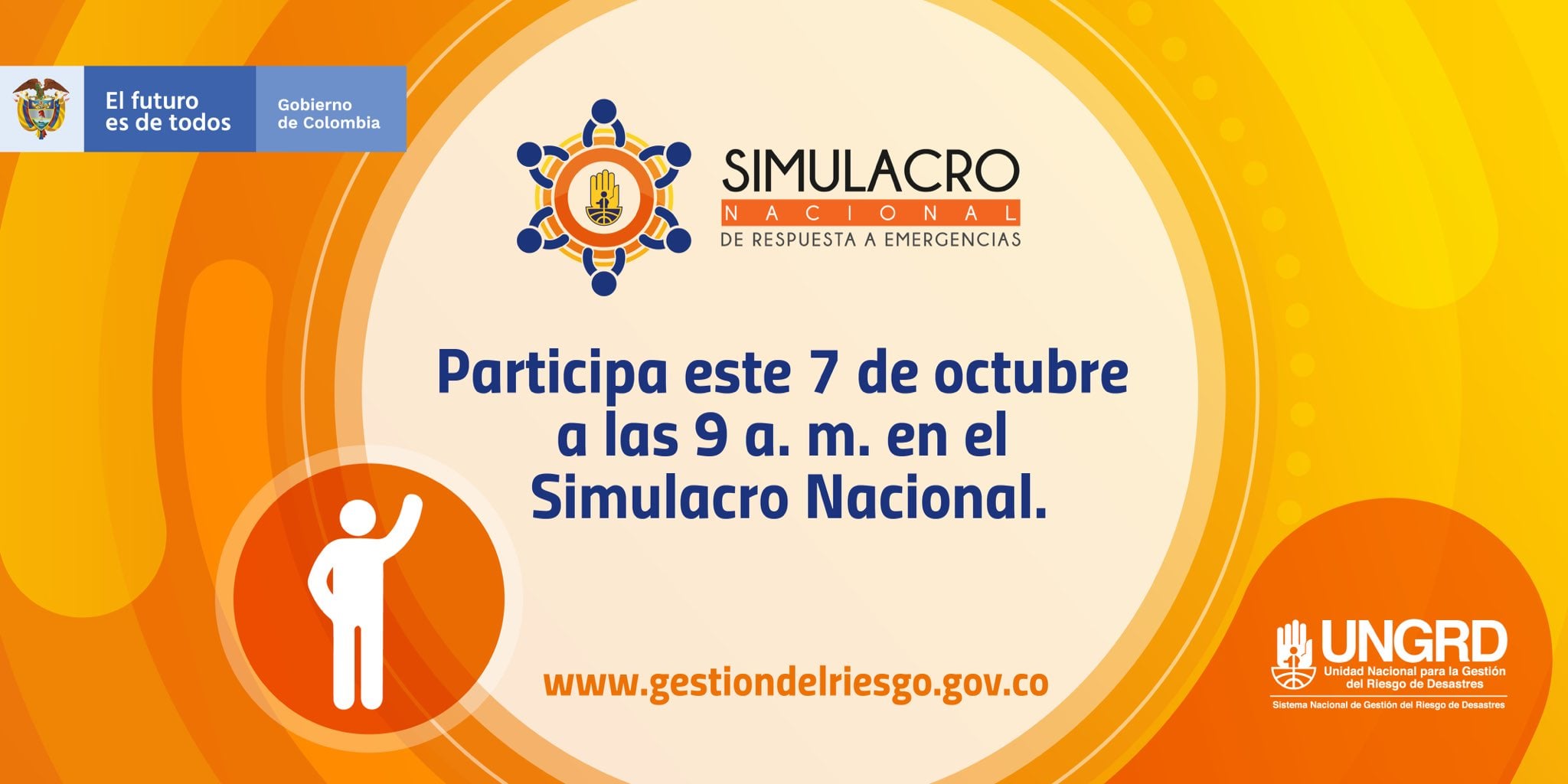 Simulacro Nacional de respuesta a emergencias