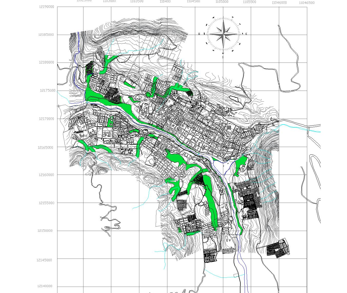 Mapa topografico